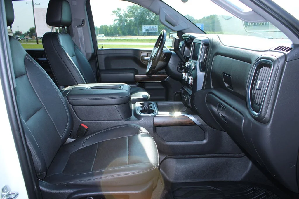 Used 2021 Summit White GMC SLT image 38