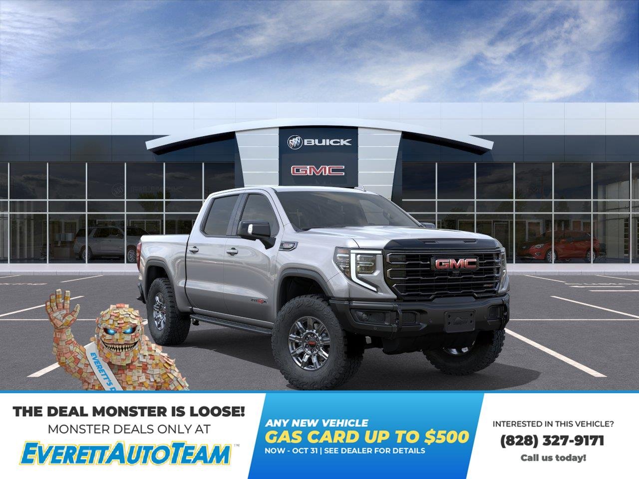 New 2026 Sterling Metallic GMC AT4X image 1