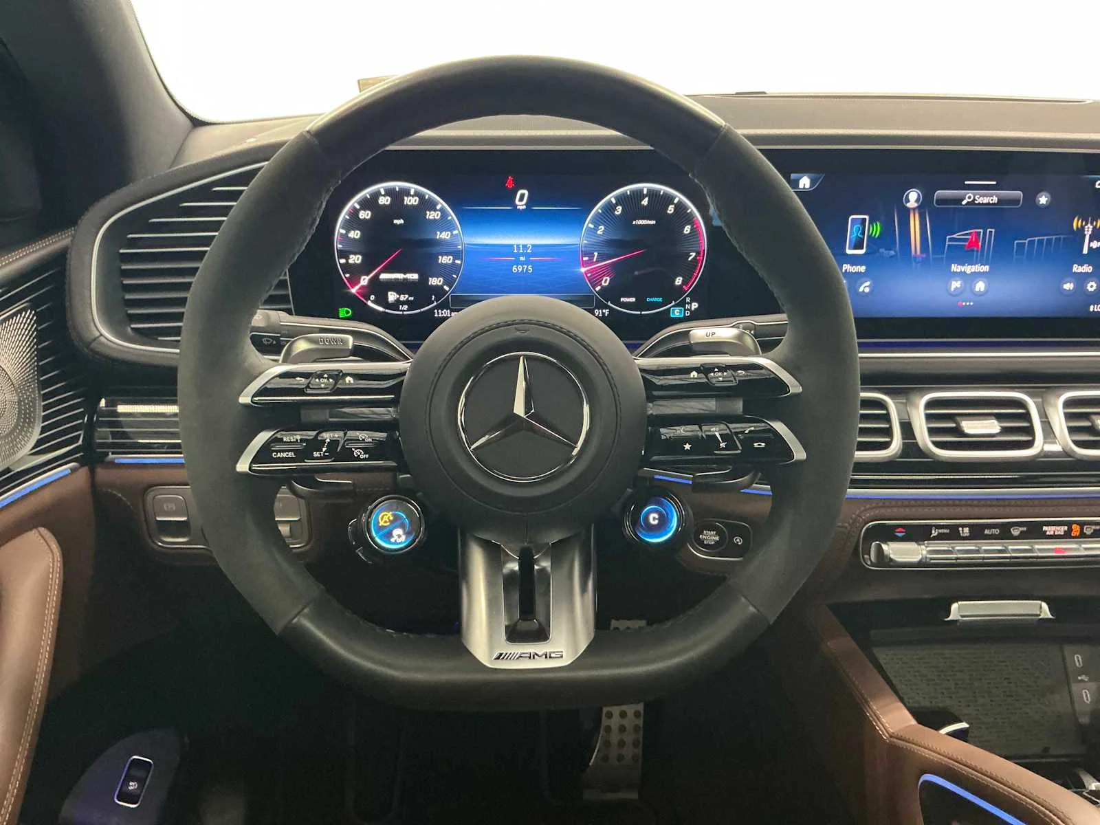 Certified Used 2025 Obsidian Black Metallic Mercedes-Benz AMG® GLE 53 image 18