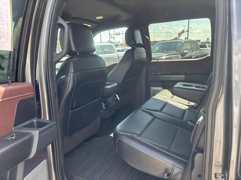 Used 2022 Carbonized Gray Metallic Ford LARIAT image 11