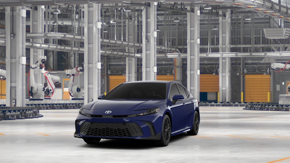 New 2026 Reservoir Blue Toyota SE image 18