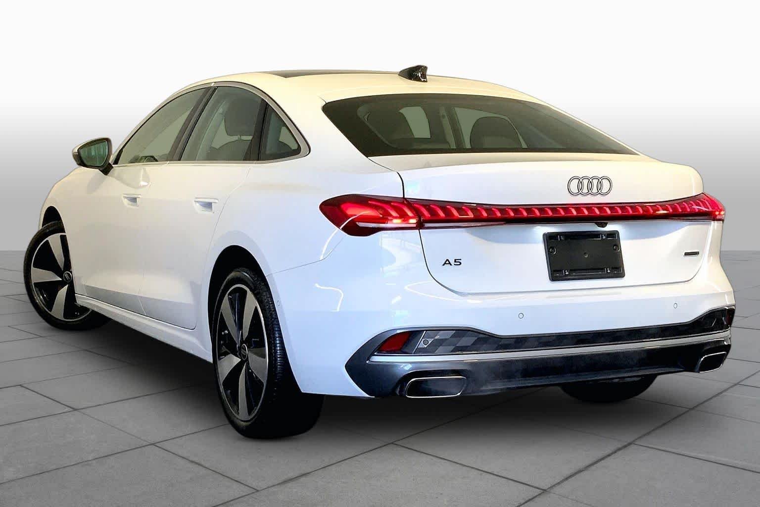 Used 2025 Glacier White Metallic Audi Premium Plus image 12