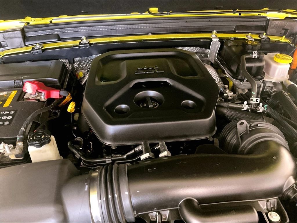 Used 2024 Yellow Jeep Sahara 4xe image 29
