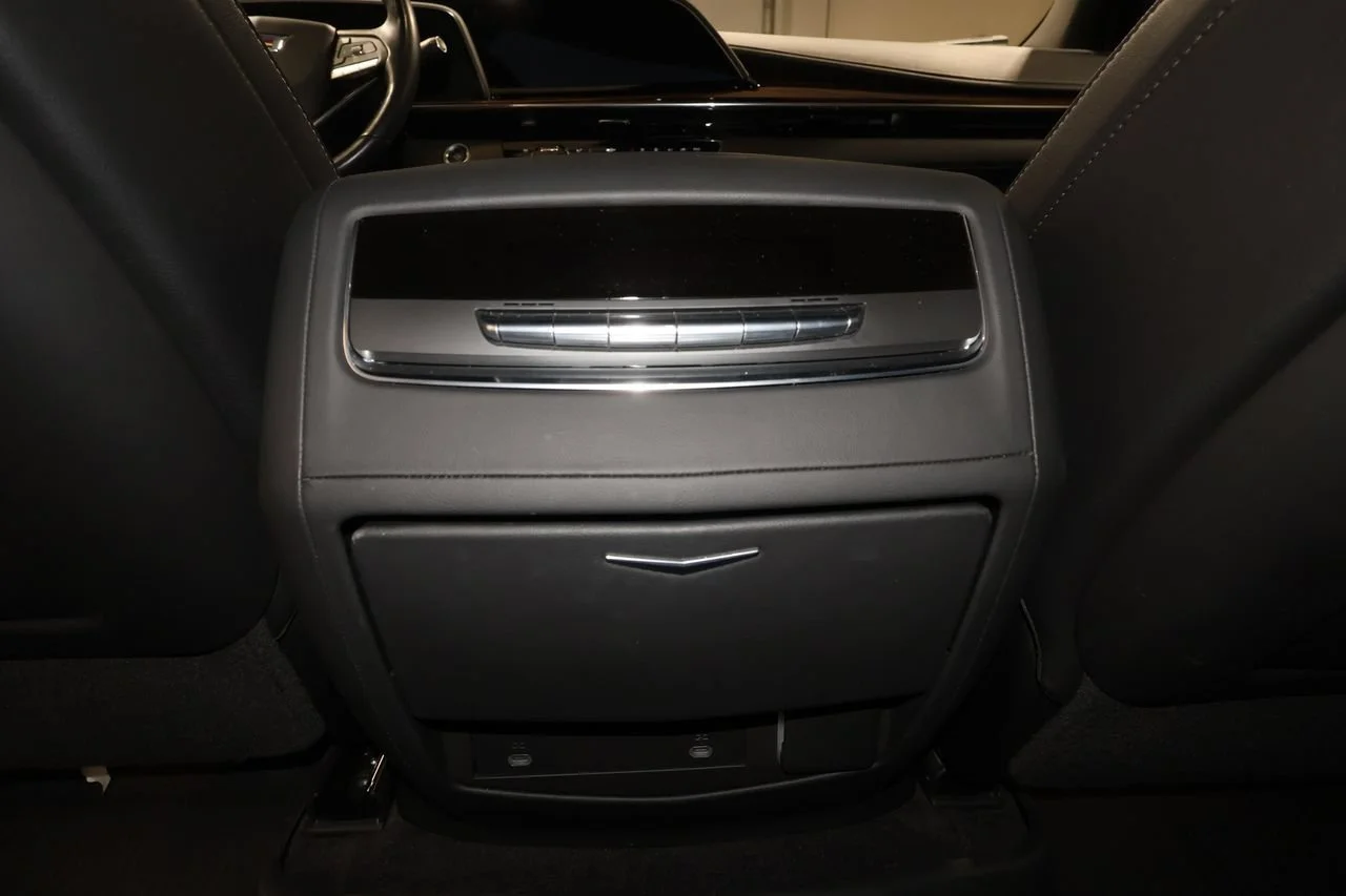 Used 2023 Crystal White Tricoat Cadillac Luxury image 32