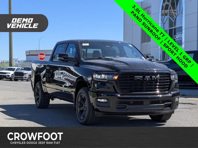 2026 RAM 1500 Sport - - 14.4 Display - 19 Spkr Harmon/Kardon - Pano Sunroof - Power Tailgate & More!