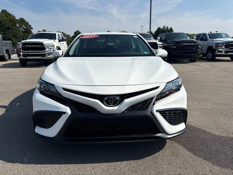 Used 2023 White Toyota SE image 8