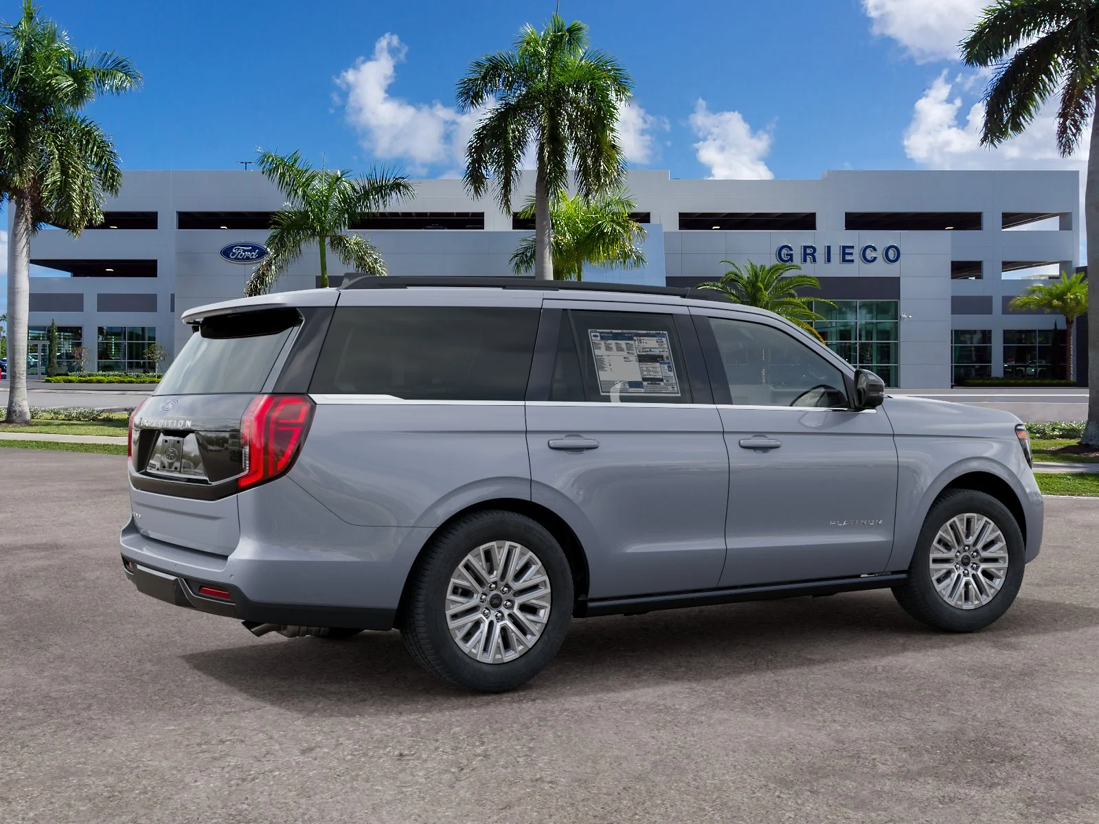 New 2027 Glacier Gray Metallic Tri-Coat Ford Platinum image 29