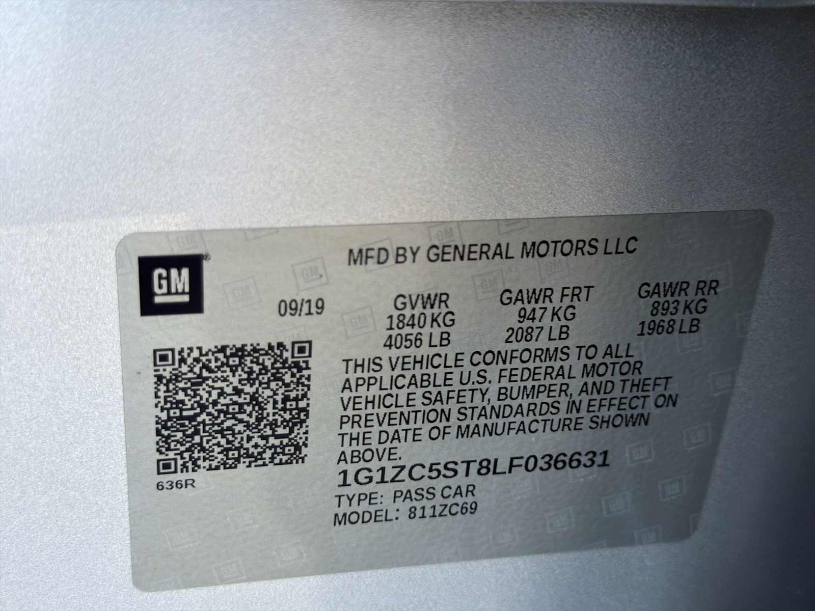Used 2020 Silver Ice Metallic Chevrolet LS image 34