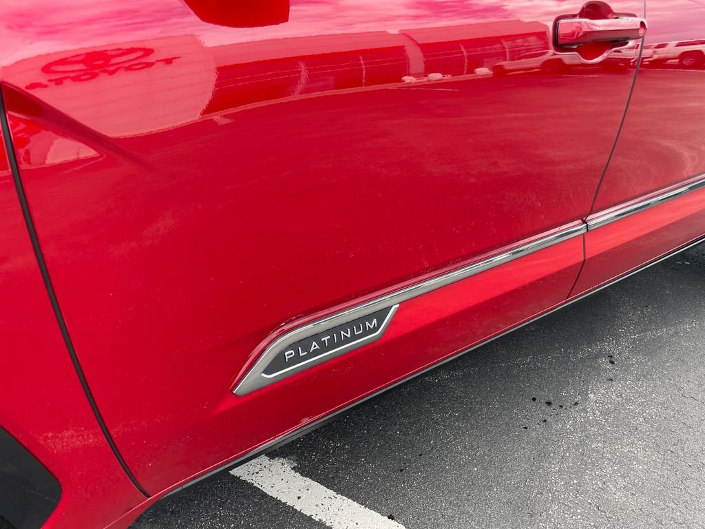 New 2026 Red Toyota Platinum image 4