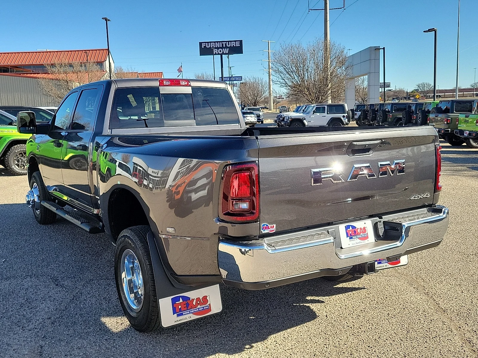 New 2026 PAU Granite Cry Ram TRADESMAN CREW CAB 4X4 8