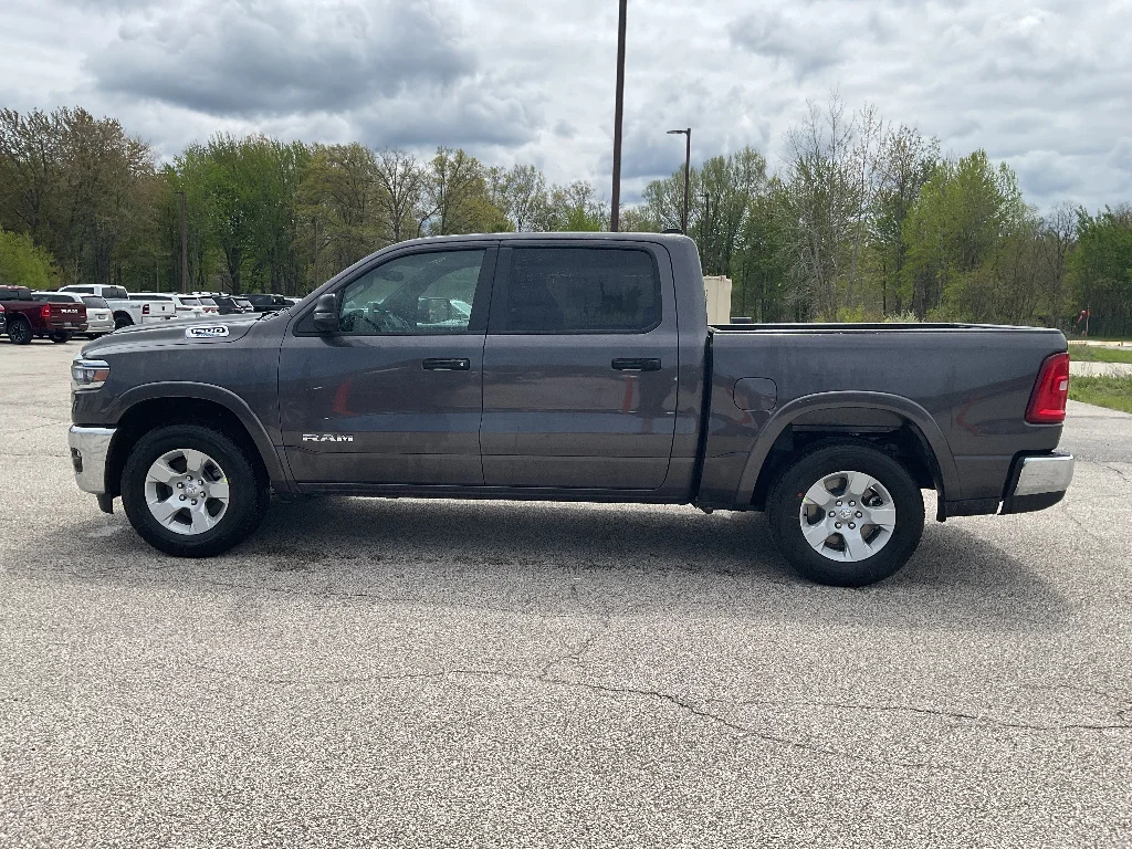 New 2026 Granite Crystal Metallic Clearcoat RAM Big Horn Crew Cab 4x4 5