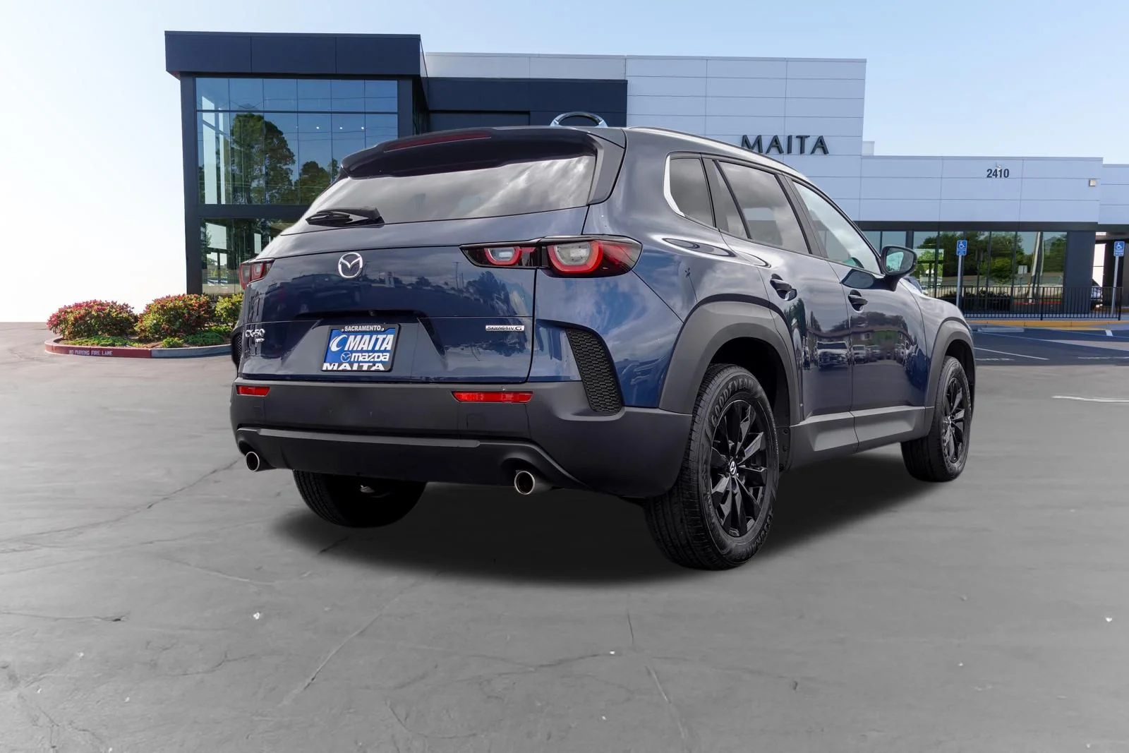 Certified Used 2025 Ingot Blue Metallic Mazda 2.5 S Premium Package image 4