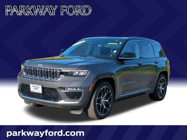 Used 2024 Gray Jeep Summit Reserve image 1