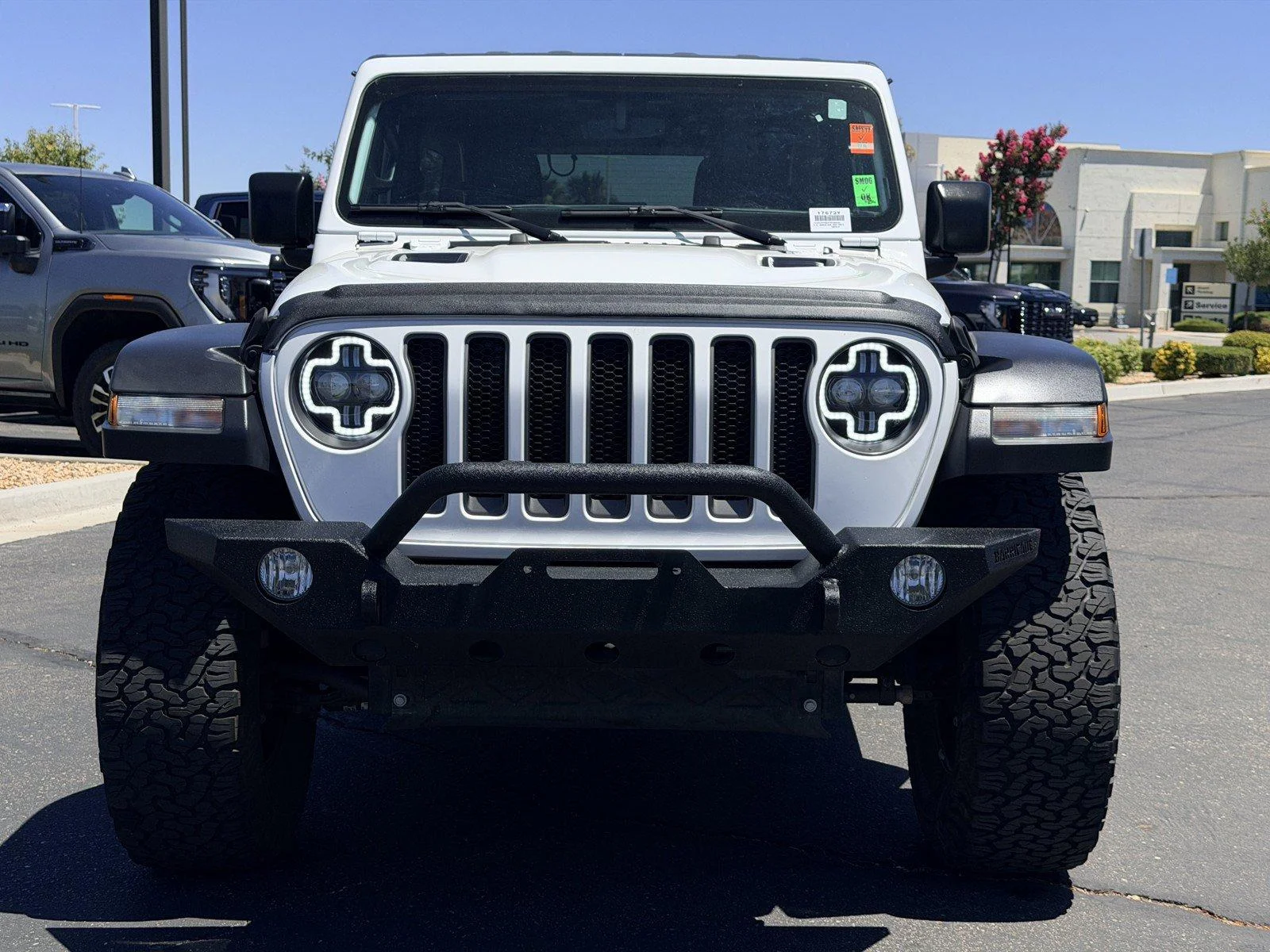Used 2019 Bright White Clea Jeep Rubicon image 2