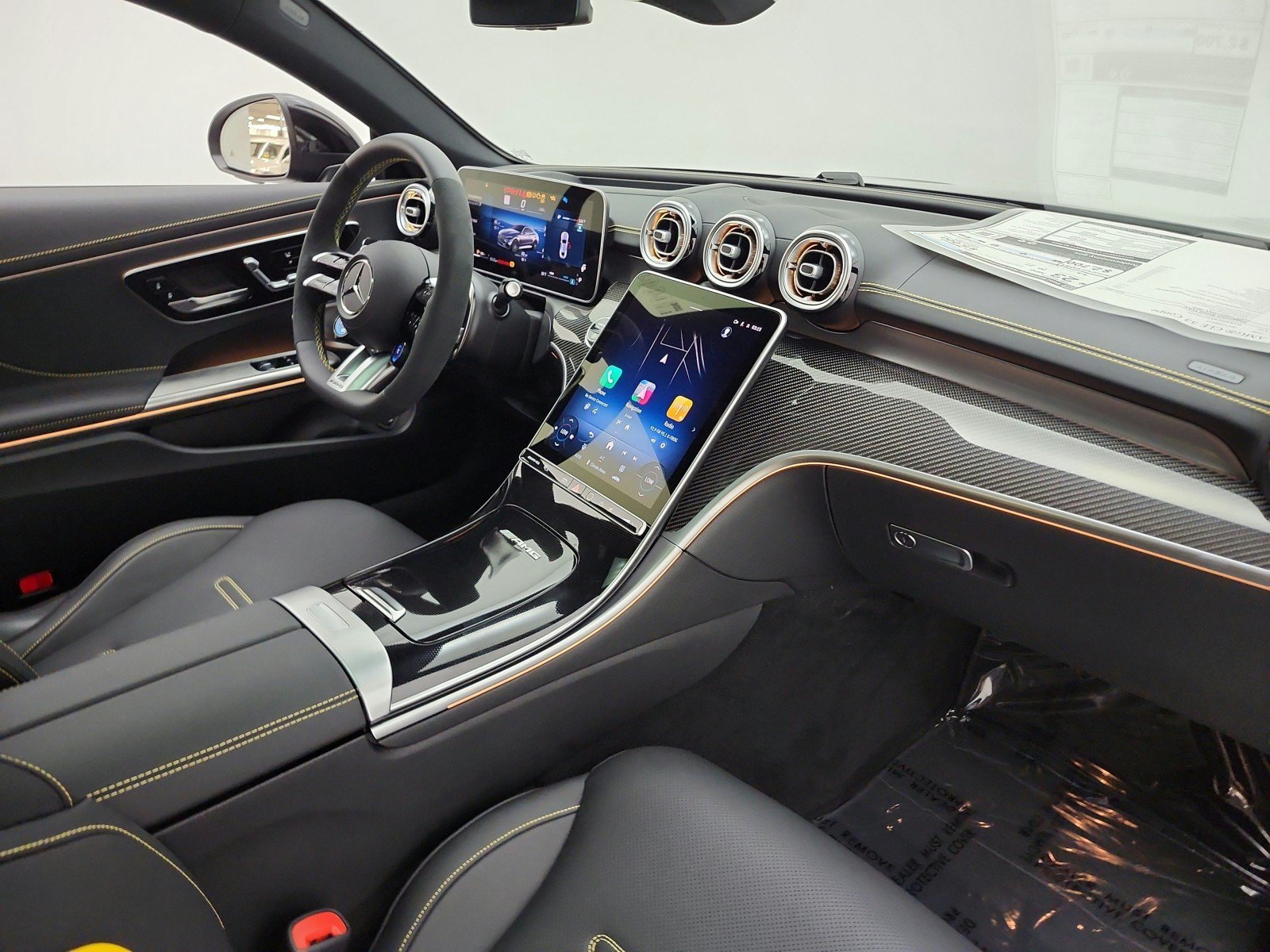 New 2026 Obsidian Black Metallic Mercedes-Benz AMG® CLE 53 4MATIC+ Coupe image 36