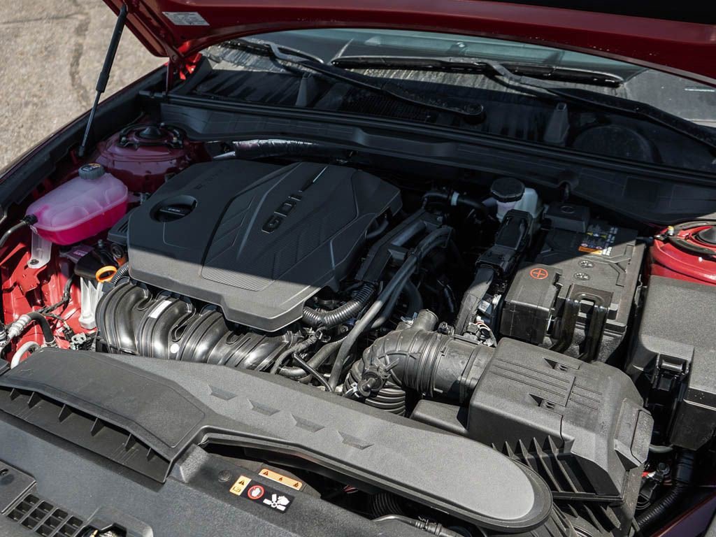 New 2026 Ultimate Red Hyundai SEL Sport AWD image 7