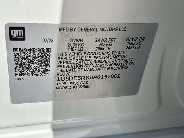 Certified Used 2023 White Cadillac Luxury image 17