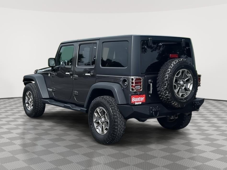 Used 2017 Granite Crystal Metallic Clearcoat Jeep Rubicon image 9