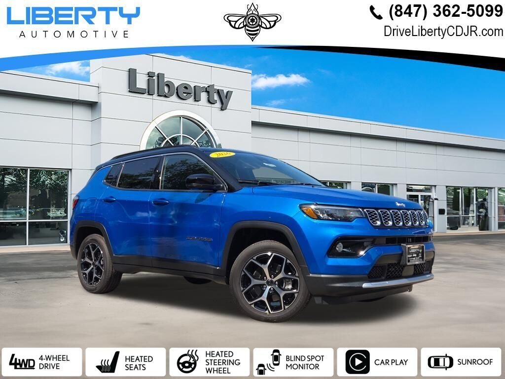 New 2026 Hydro Blue Pearl-Coat Exterior Paint Jeep Limited image 1
