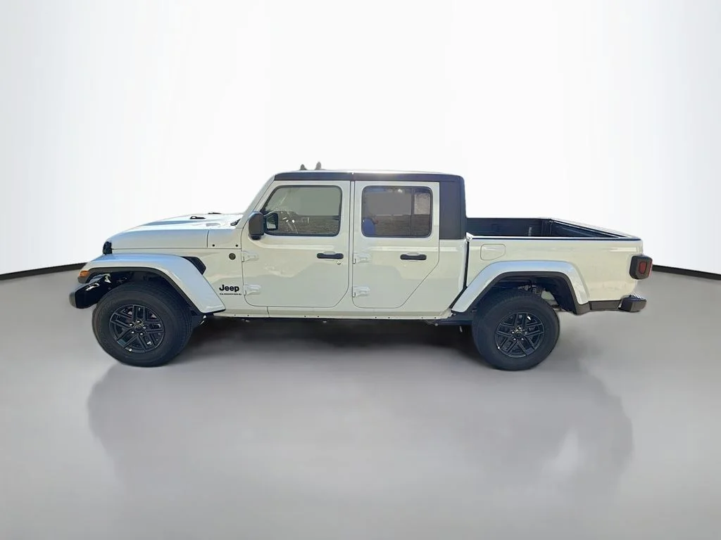 New 2025 Bright White Clearcoat Jeep Sport S image 7