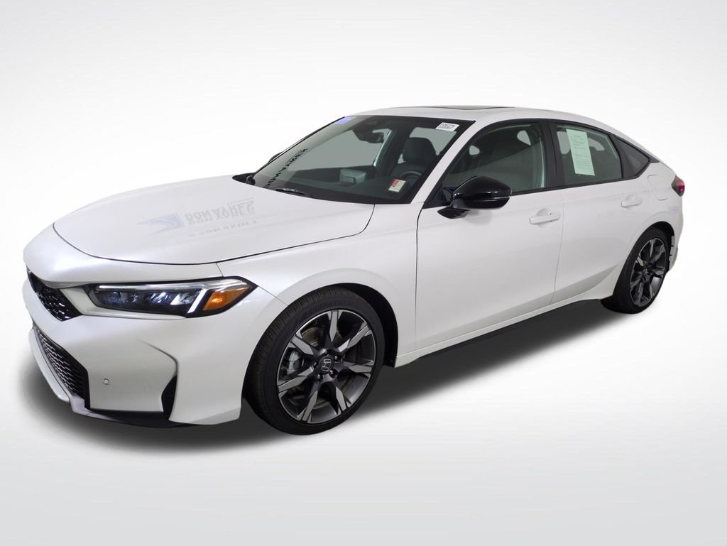 Certified Used 2025 Platinum White Pearl Honda Sport Touring image 1