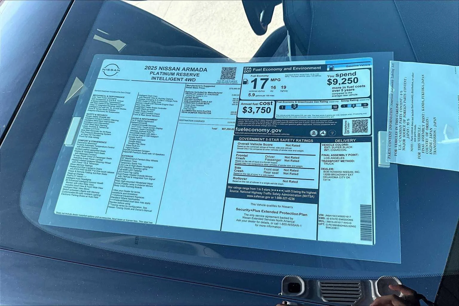 2025 Nissan Armada Platinum Reserve - Photo 17