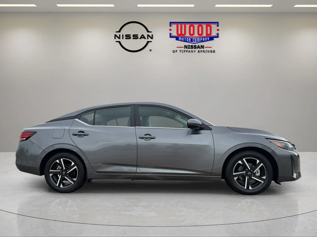 Certified Used 2024 Gun Metallic Nissan SV image 2