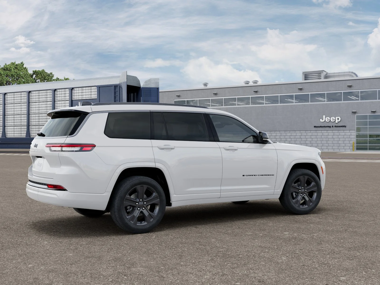 New 2027 Bright White Clear-Coat Paint Jeep Limited Reserve image 4