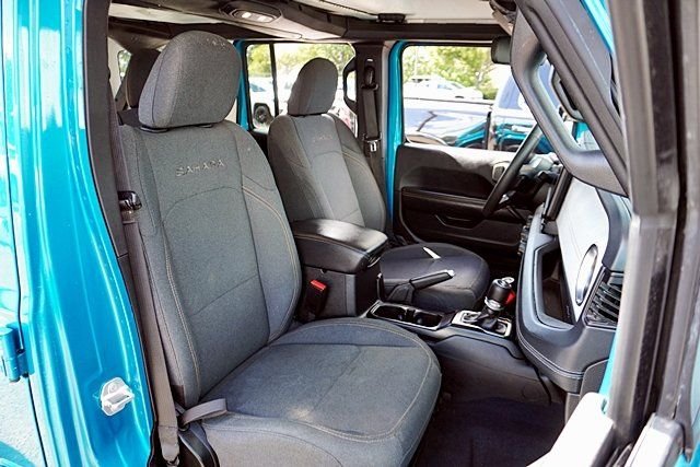 Used 2024 Blue Jeep Sahara 4xe image 13