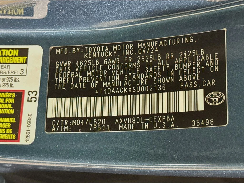 Certified Used 2025 Blu Toyota XSE image 32