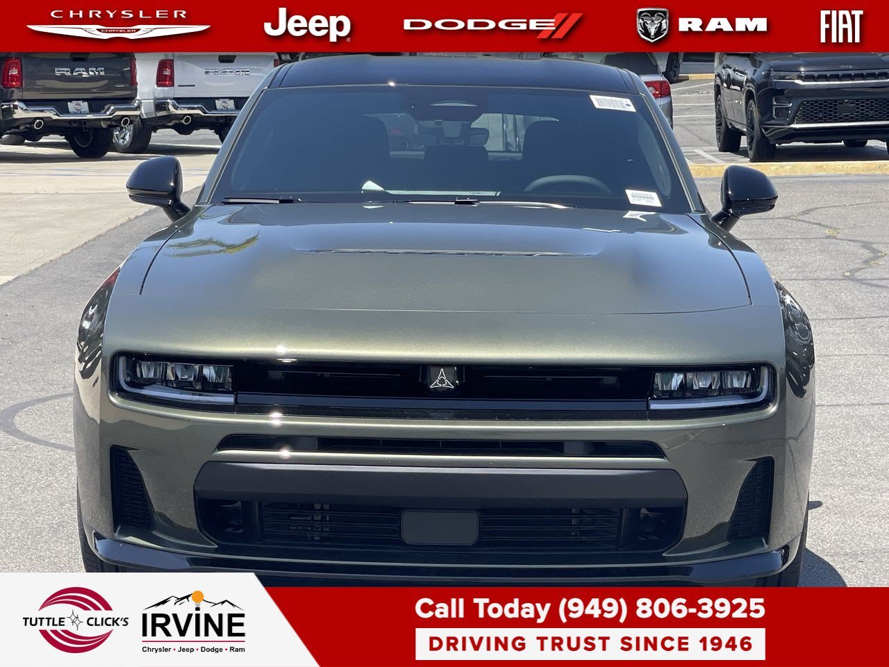 New 2026 Green Machine Exterior Paint Dodge R/T image 2