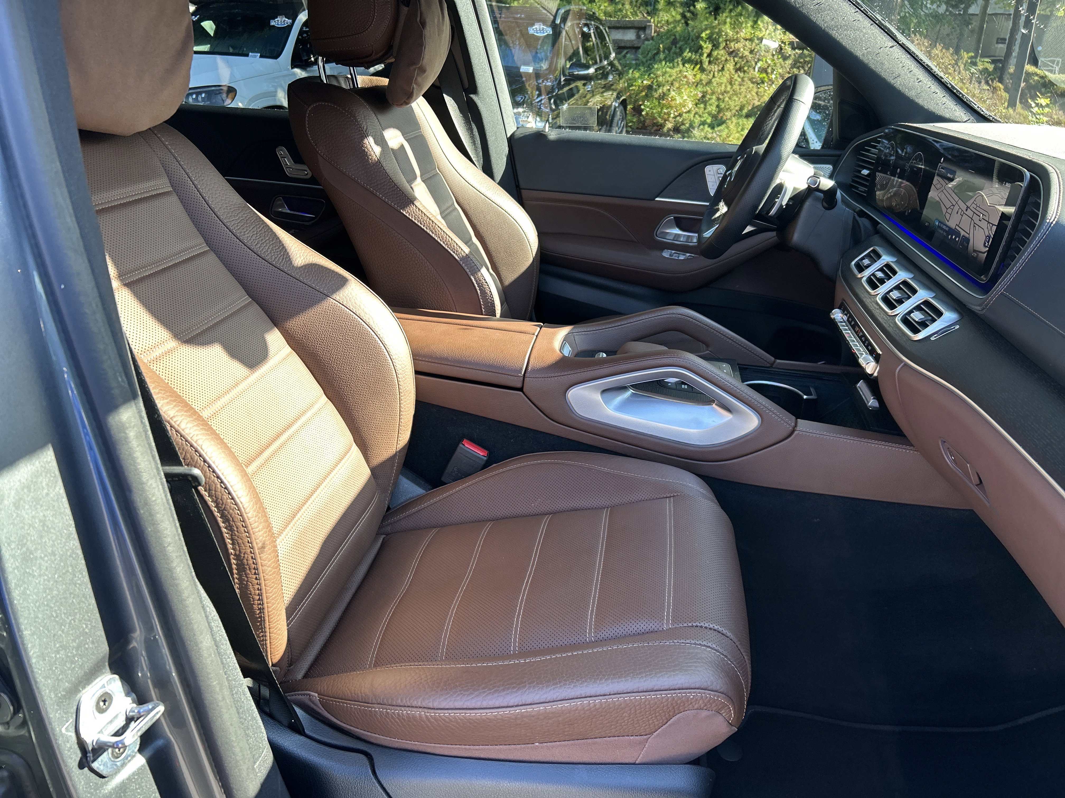 Certified Used 2025 Selenite Grey Metallic Mercedes-Benz GLS 450 4MATIC® SUV image 54