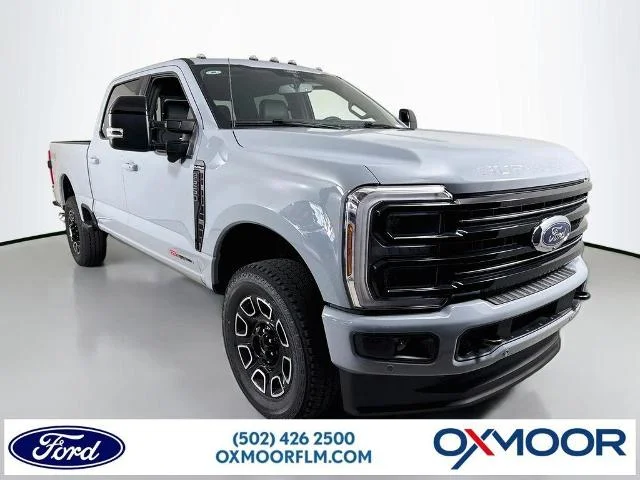 New 2026 Glacier Gray Metallic Tri-Coat Ford F-250® Platinum® image 35