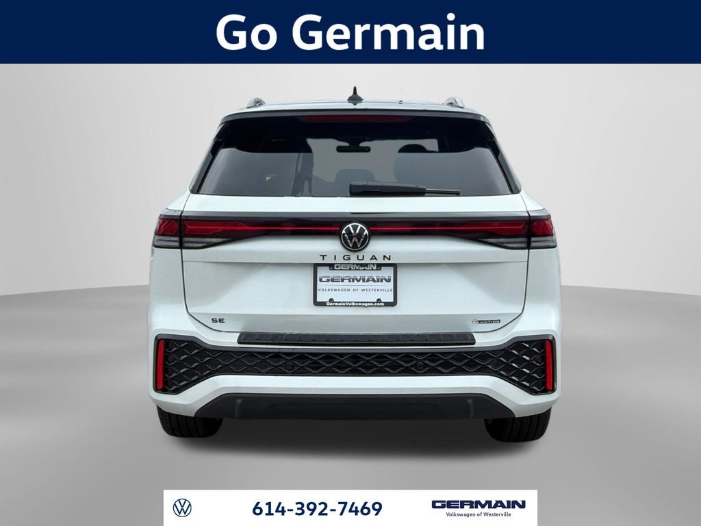 New 2026 Opal White w/Deep Black Roof Volkswagen 2.0T SE R-Line Black image 9