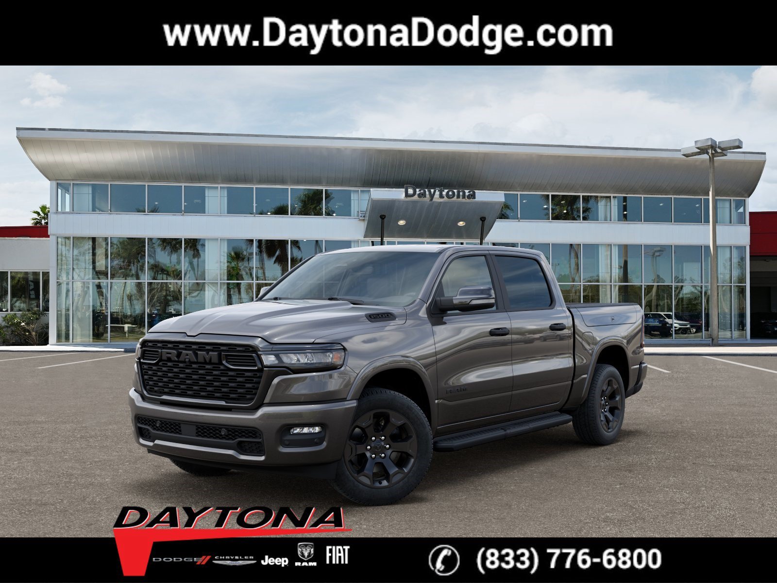 New 2026 Granite Crystal Metallic Clearcoat RAM Big Horn image 1