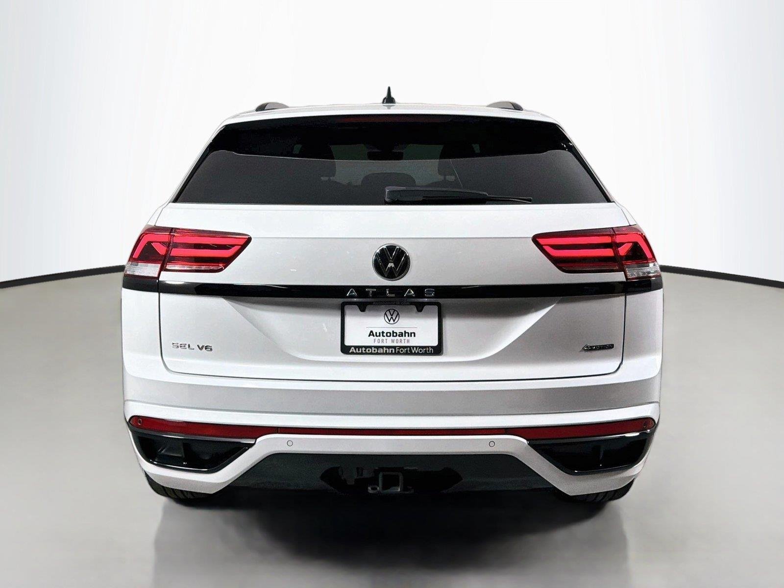 Used 2023 Opal White Pearl Volkswagen 3.6L V6 SEL R-Line Black image 6