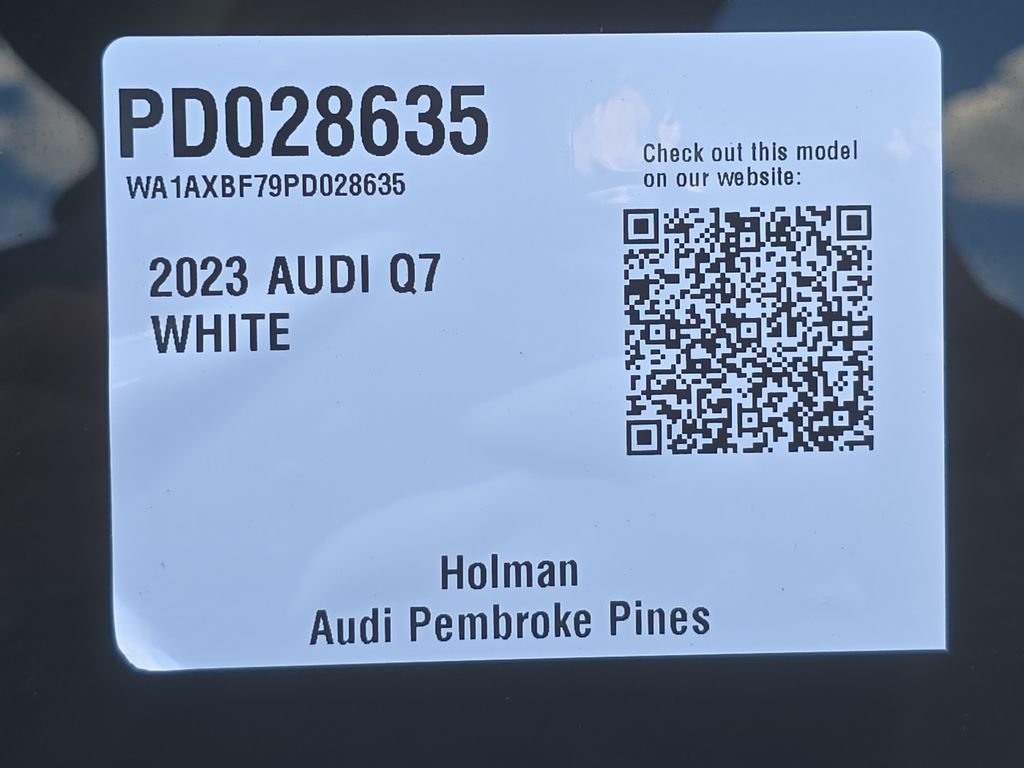 Used 2023 White Audi 55 Premium image 29