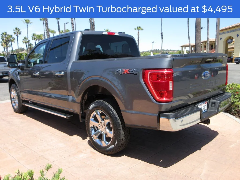 Certified Used 2023 Gray Metallic Ford XLT image 2