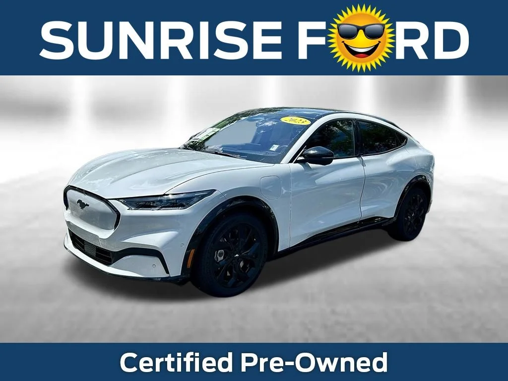 Certified Used 2023 White Metallic Ford Premium image 1