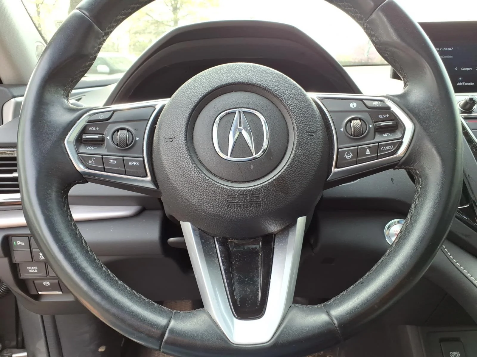 Used 2023 Liquid Carbon Metallic Acura SH-AWD TECH image 19