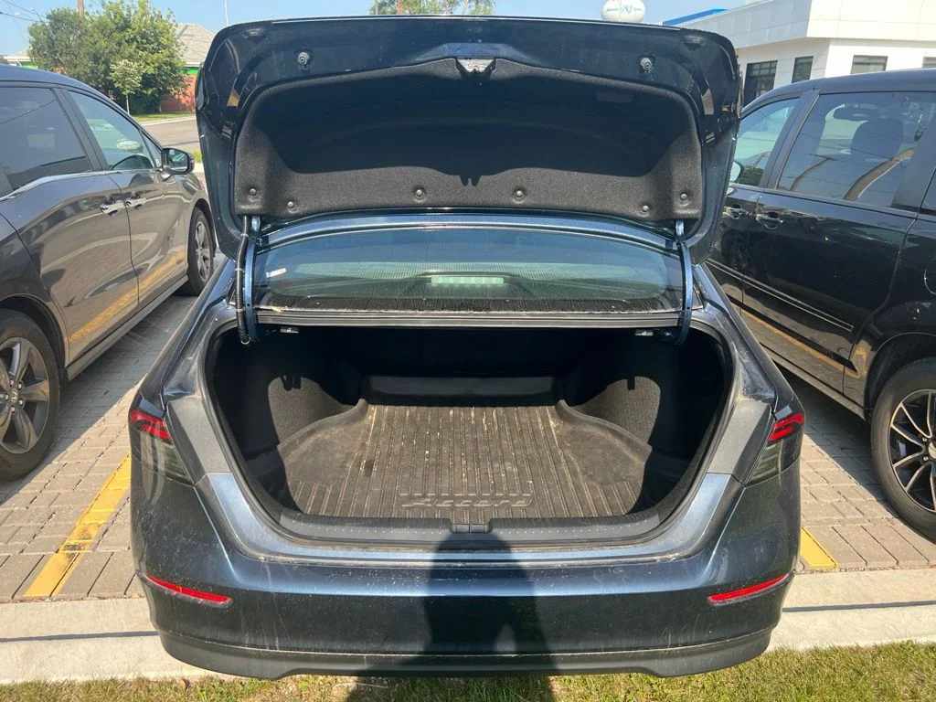 Used 2023 Meteorite Gray Metallic Honda EX image 19