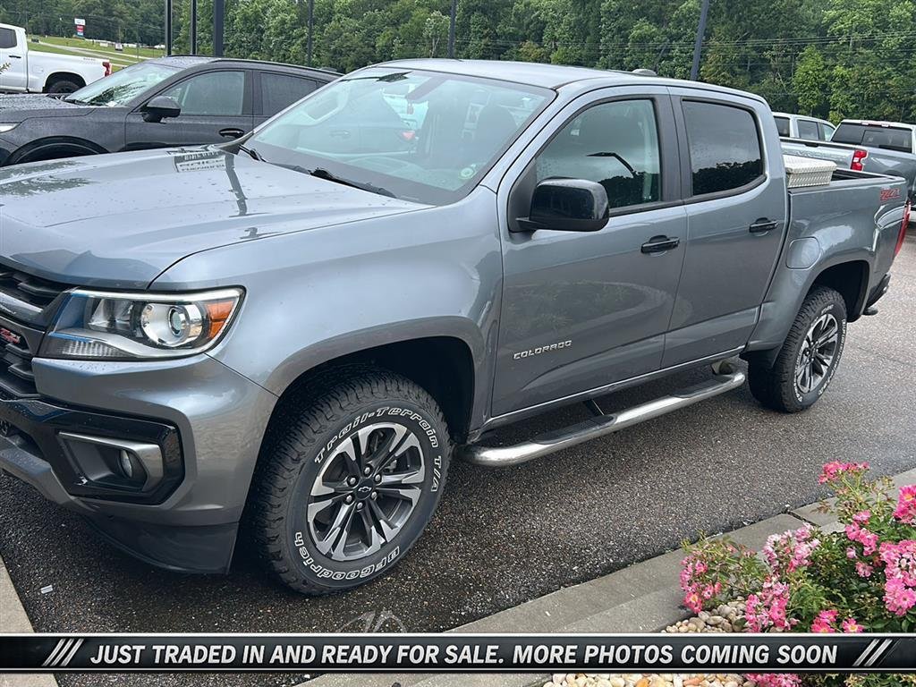 Used 2021 SATIN STEEL METALLIC Chevrolet 4WD Z71 image 1