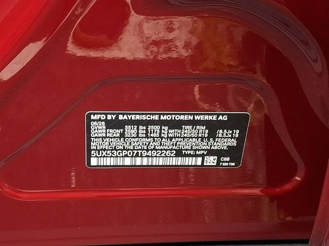 New 2026 Vegas Red Metallic BMW 30 xDrive image 20
