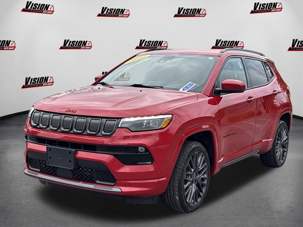Used 2022 Red Jeep Limited image 1