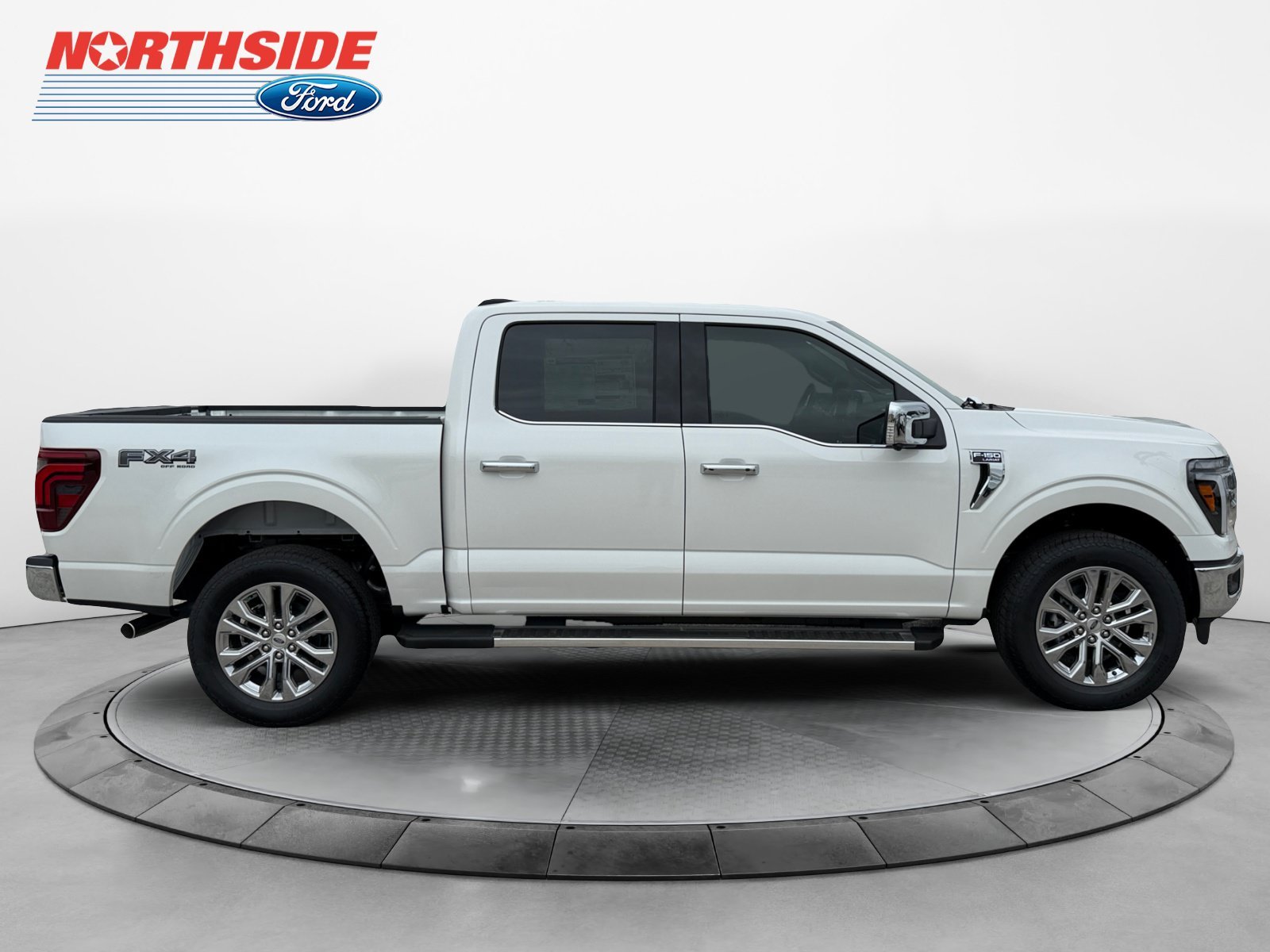 New 2026 Star White Metallic Tri-Coat Ford LARIAT image 8