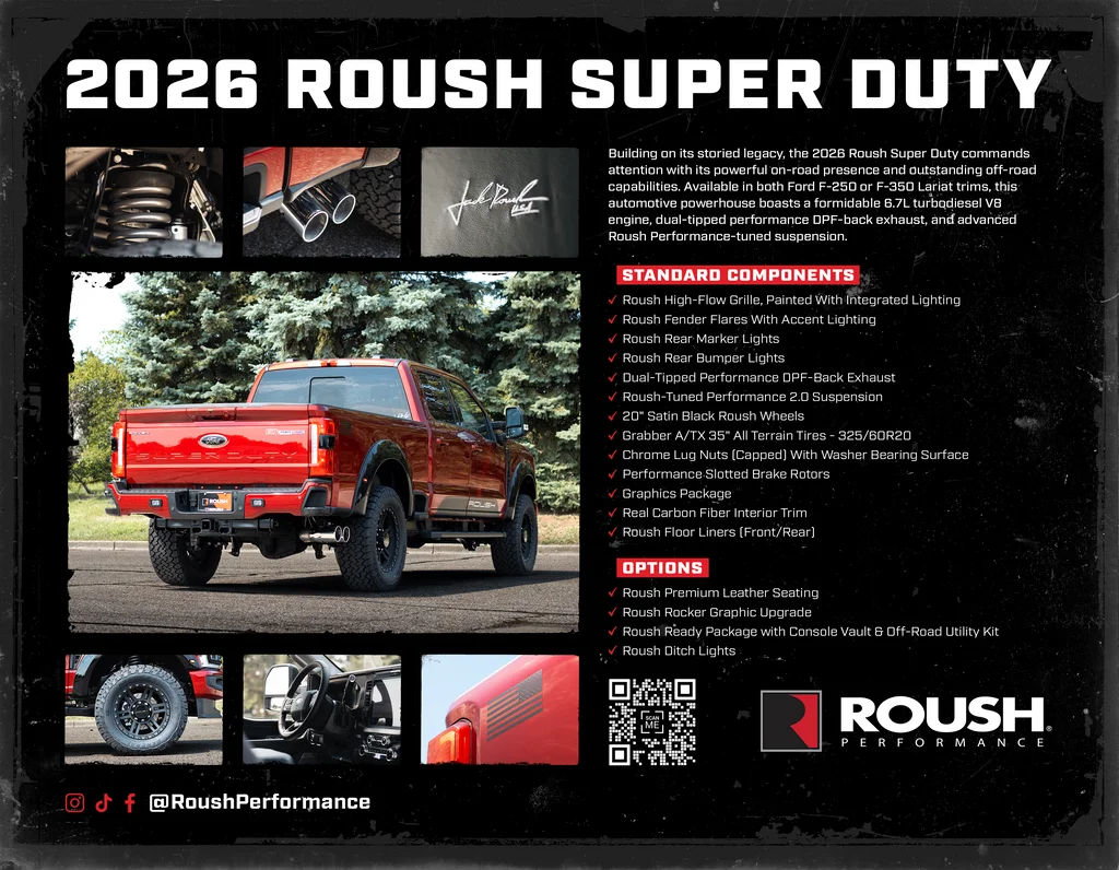 New 2026 Gray Ford ROUSH image 3