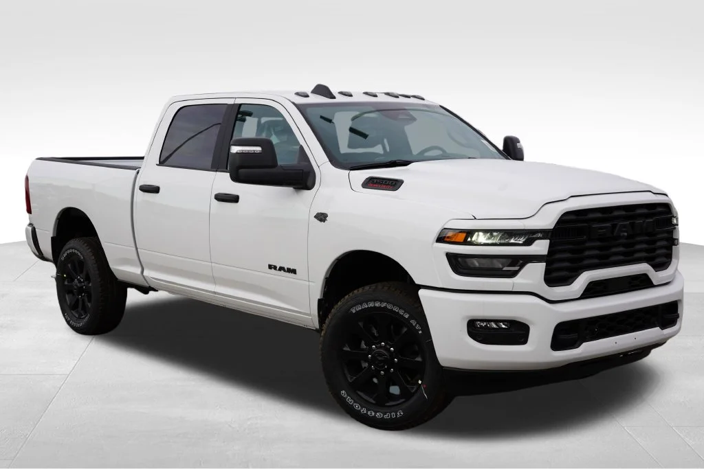 New 2027 Bright White Clear-Coat Exterior Paint RAM Big Horn image 1