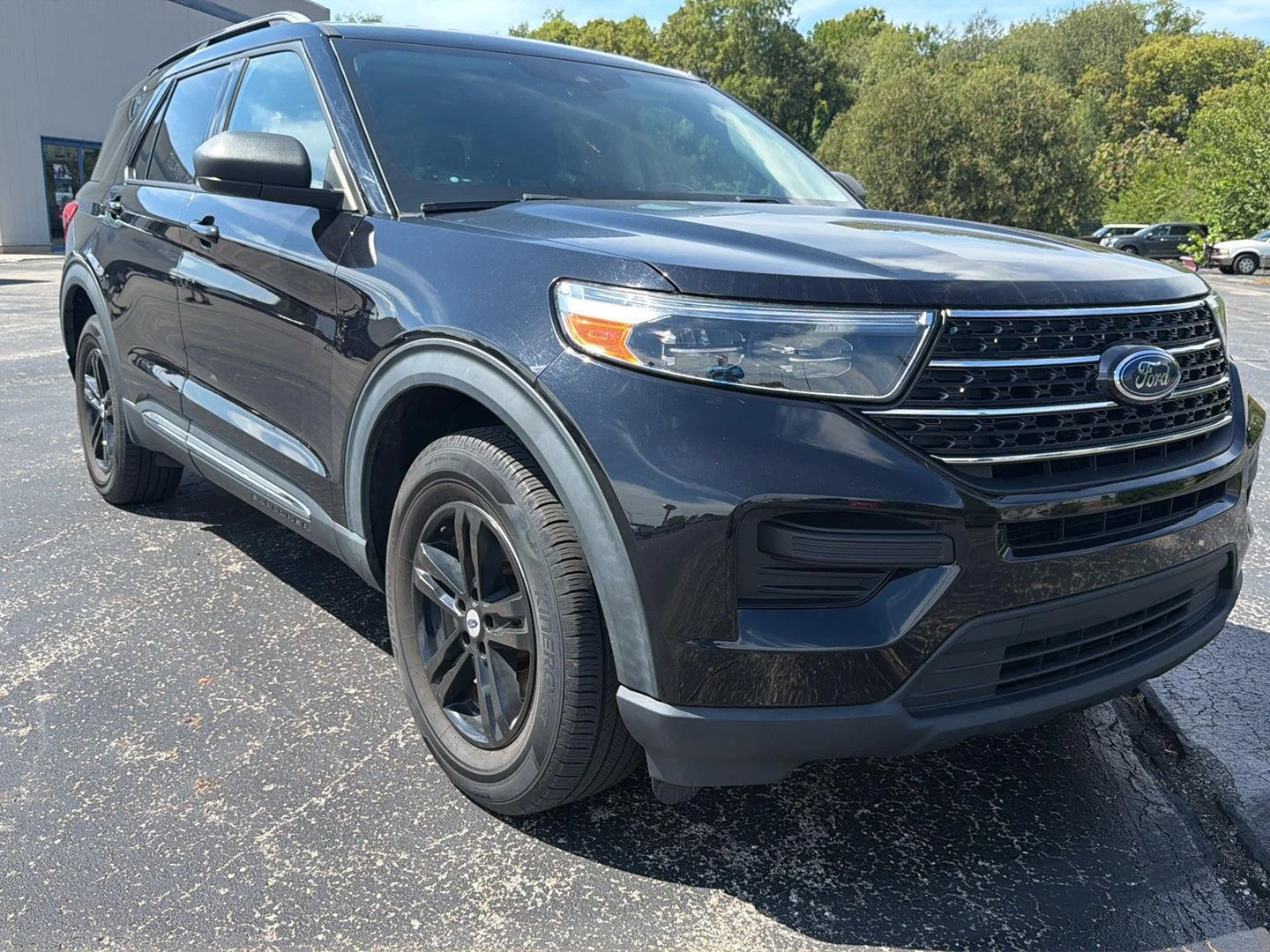 Used 2021 Agate Black Ford XLT image 3