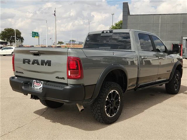 Used 2025 Gray RAM Rebel/Power  4x4 Crew Cab 6.3 ft. box 149 in. WB image 4