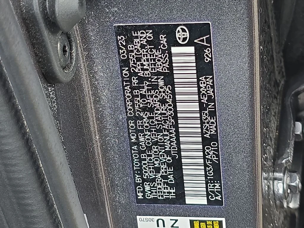 Used 2023 Gray Toyota XLE image 15